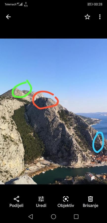 Sara Apartment Punta Omis Near Sandy Beach 외부 사진